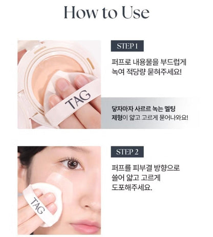 TAG Skin Fit Cover Balm /N21-23- High Coverage-Semi Matte-Light/Melting Texture