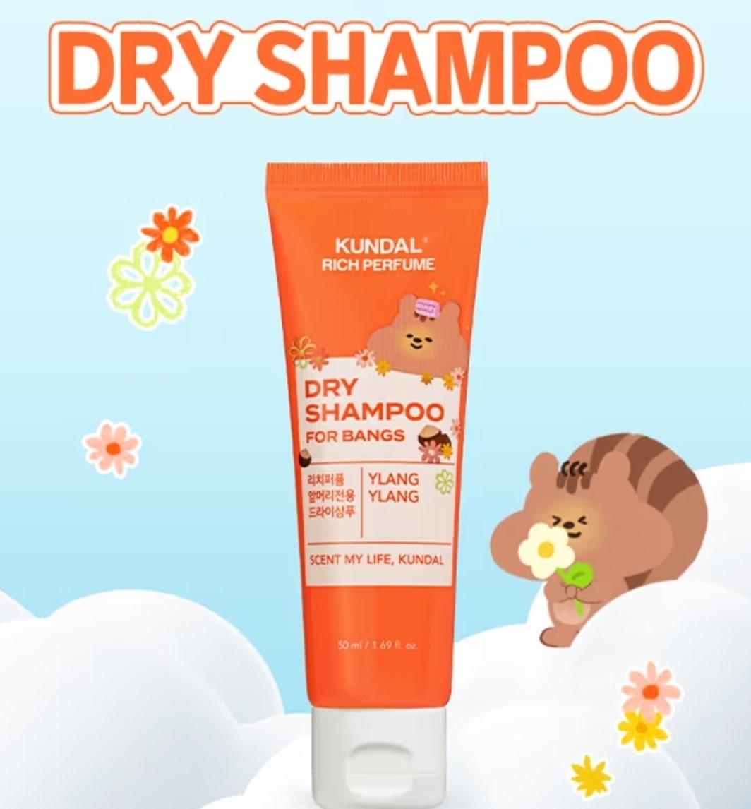 2080 Travel Toothpaste 50g 3-pack+Kundal Rich Perfume Dry Shampoo-No Wash 50ml