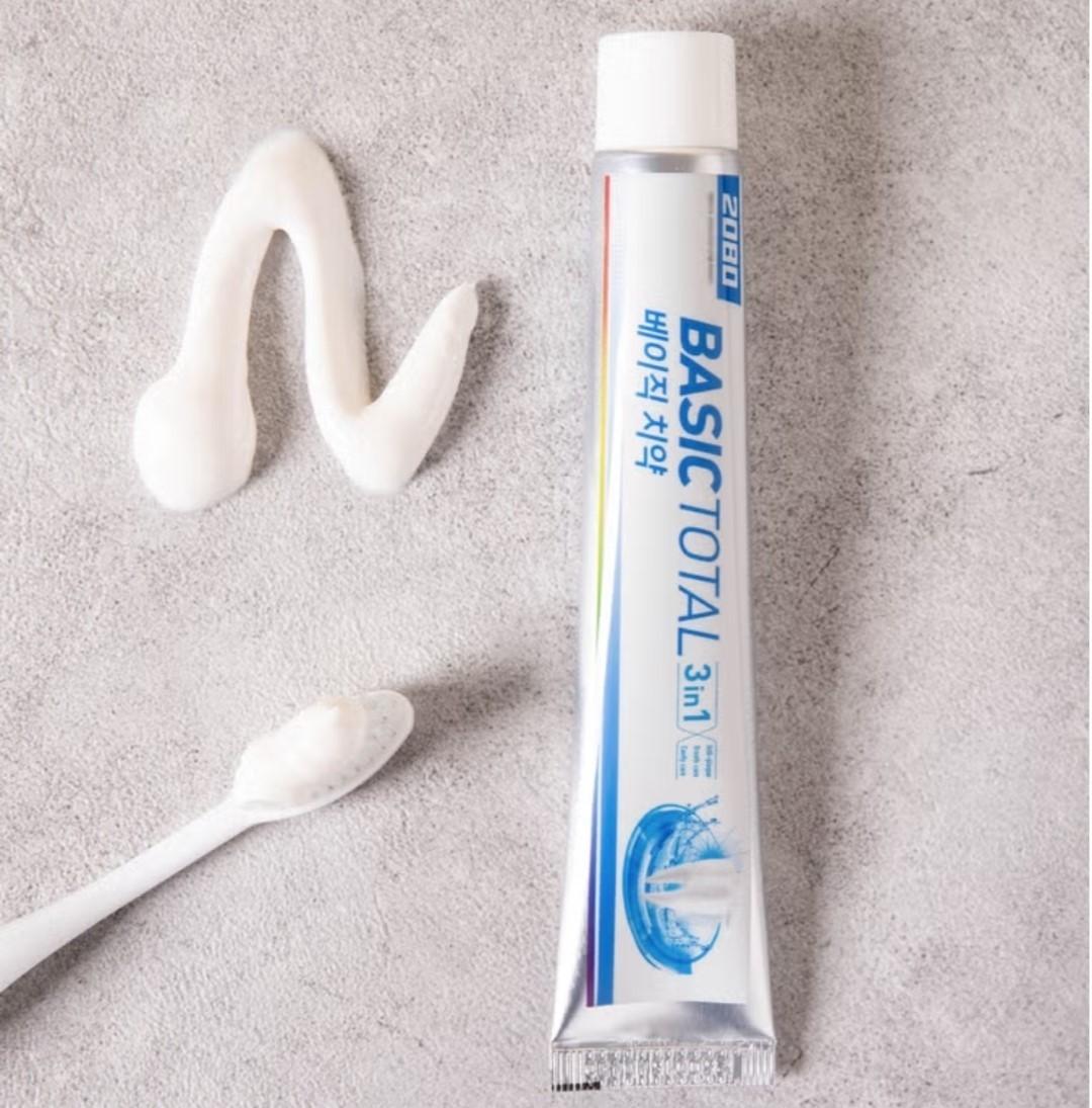 2080 Travel Toothpaste 50g 3pack+Daily Comma Perfume Deodorant Mist 50ml Cotton