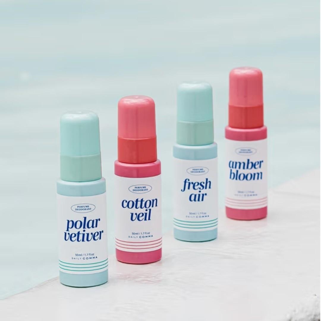 2080 Travel Toothpaste 50g 3pack+Daily Comma Perfume Deodorant Mist 50ml Cotton