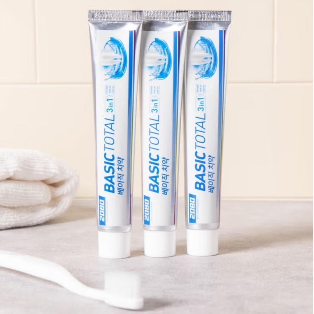 2080 Travel Toothpaste 50g 3pack+Daily Comma Perfume Deodorant Mist 50ml Fresh A