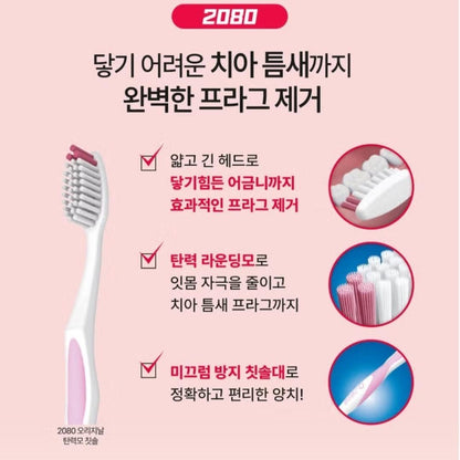 2080 Travel Toothpaste 50g 3pack+Daily Comma Perfume Deodorant Mist 50ml Fresh A