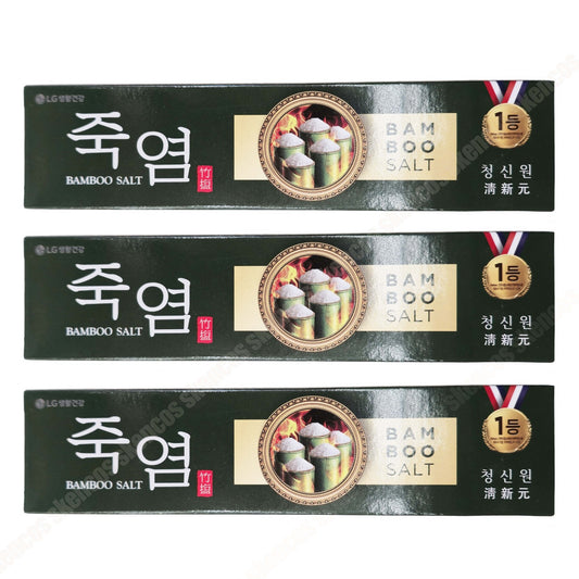 LG Healthcare Bamboo Salt Cheongsinwon Toothpaste (90 gx 3EA) Korea / Gum Care