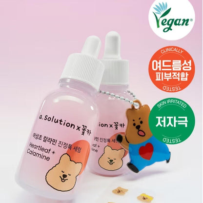 a.solution Heartleaf+Calamine Calming Serum 30ml+ Spot 10ml/Pore/Acne