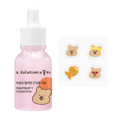 a.solution Heartleaf+Calamine Calming Serum 30ml+ Spot 10ml/Pore/Acne