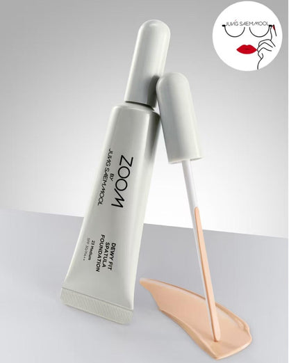 ZOOM BY JUNG SAEM MOOL Dewy Fit Spatula Foundation (25ml) UV+Makeup Fixer 50ml