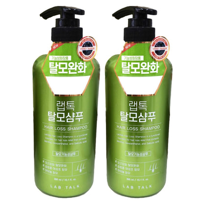 LAB TALK Hair Loss Shampoo 300ml/scalp clean/Moist/Damaged Skin Barrier Korea