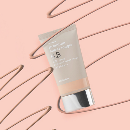 Hanskin Super Magic BB Cream 45g+Concealer Set/Without Darkening/Full Coverage
