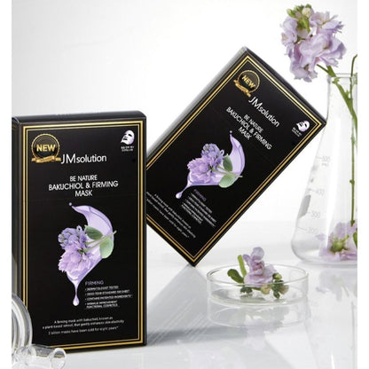 JM SOLUTION Be Nature Bakuchiol & Firming Mask (10 / 20 sheets)/Moisture/Wrinkle