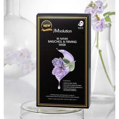 JM SOLUTION Be Nature Bakuchiol & Firming Mask (10 / 20 sheets)/Moisture/Wrinkle