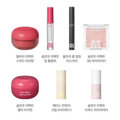 2EA/Milk Touch Dearthing Glow Effect Jelly Touch Pot/Random Color/Lip-Cheek