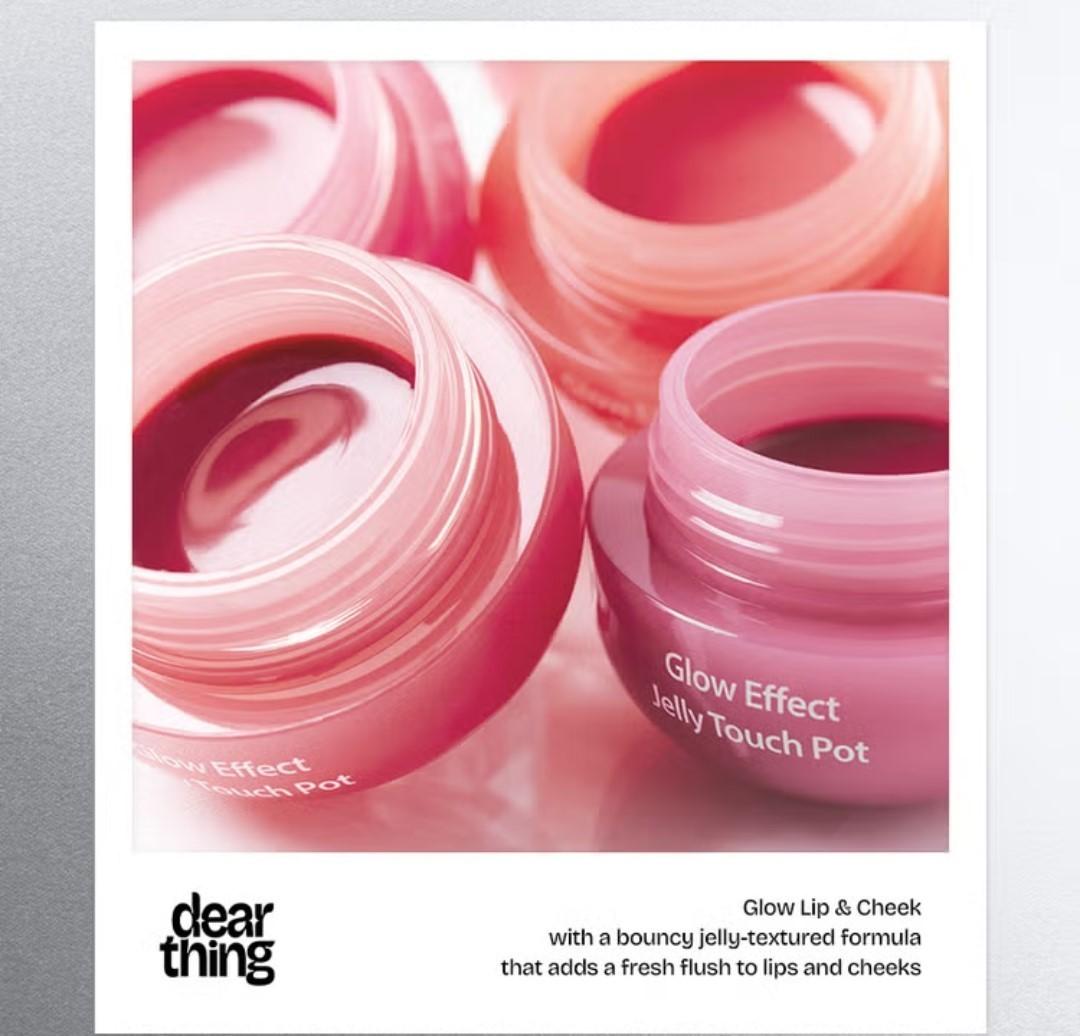 2EA/Milk Touch Dearthing Glow Effect Jelly Touch Pot/Random Color/Lip-Cheek