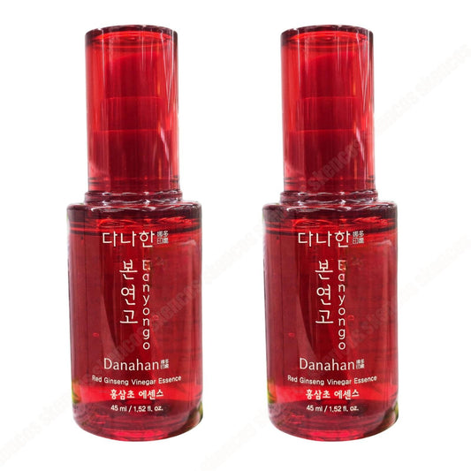 2EA - Danahan Skincare Serum 45ml /Red Ginseng Vinegar/Wrinkle
