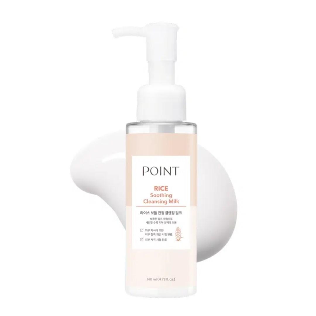 POINT Rice Deep Melting Cleansing Balm +Soothing Cleansing Milk-Vegan/Sensitive IP