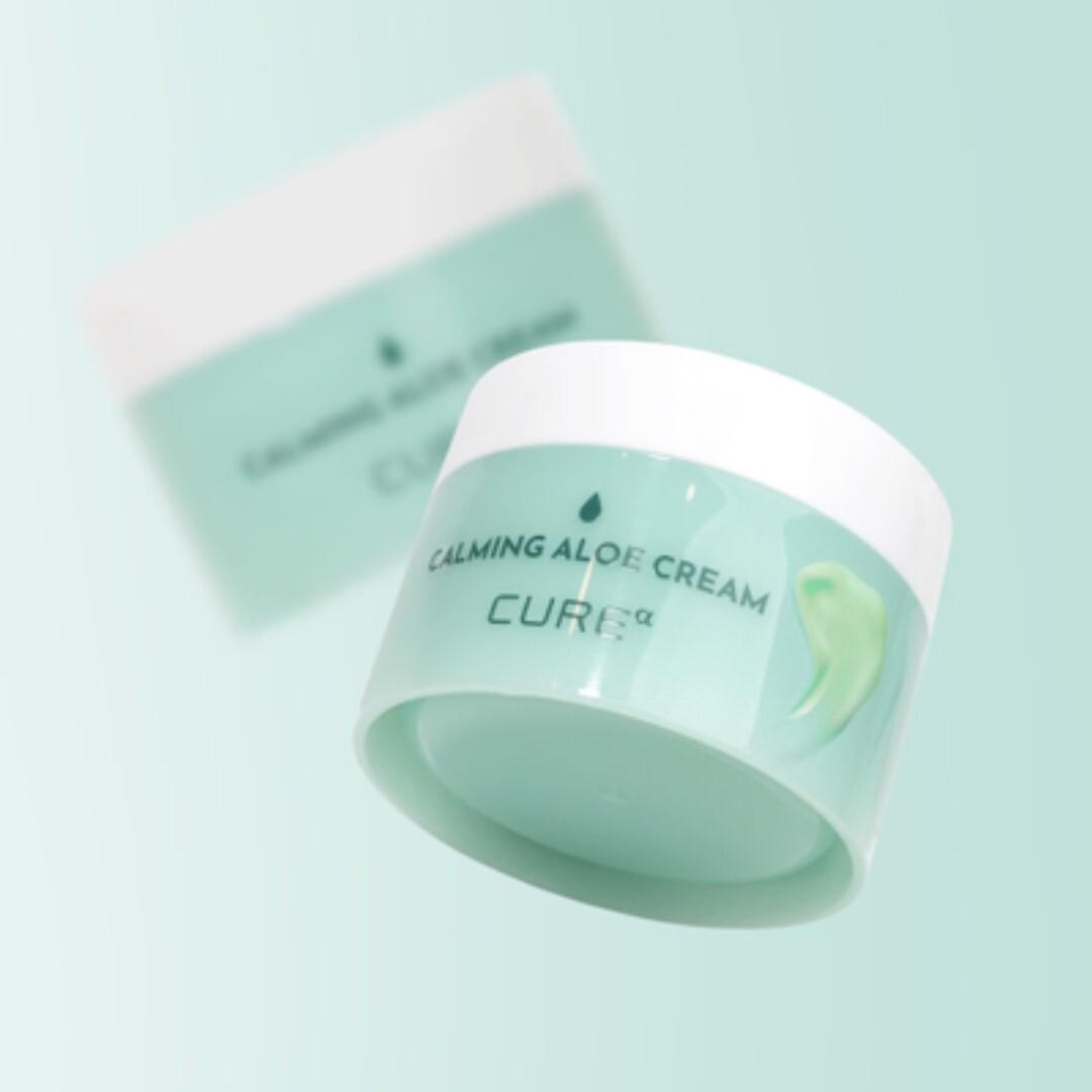 Cure Alpha Calming Aloe Cream 1.69 oz/Mild/Vegan