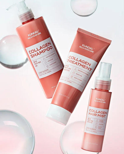 KUNDAL Damage Care Shampoo 400ml/Cherry Blossom-Cuticle Recovery-Collagen