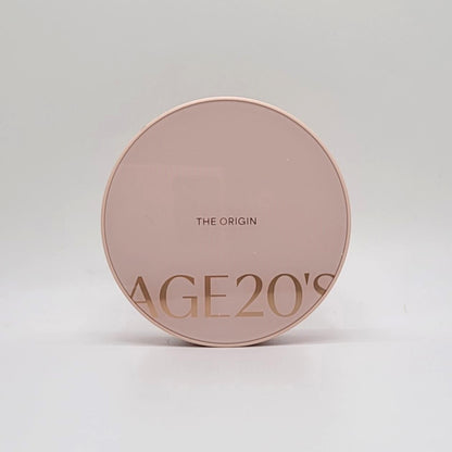 AGE 20's The Origin Essence Pact Cas+Refill 2EA /Glow/Foundation/Yellow Skin