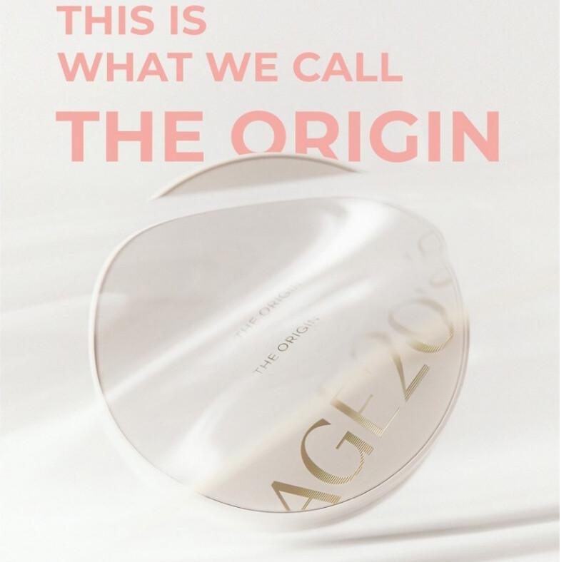 AGE 20's The Origin Essence Pact Cas+Refill 2EA /Glow/Foundation/Yellow Skin