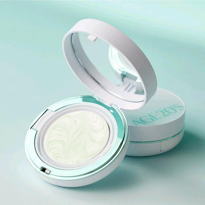 AGE 20'S Sun Essence Pact Calming Long Protection Tone Up/Case +2 Refil /SPF50+