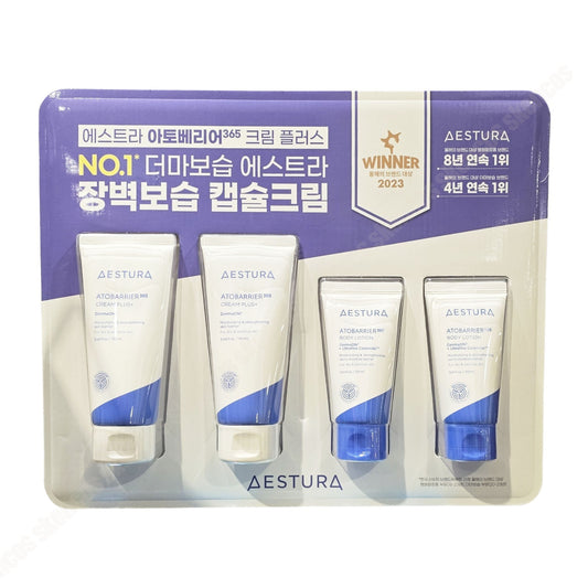 AESTURA Atobarrier 365 Cream Plus set 90ml x 2+50ml x 2/Dry/Sensitive/9-Free