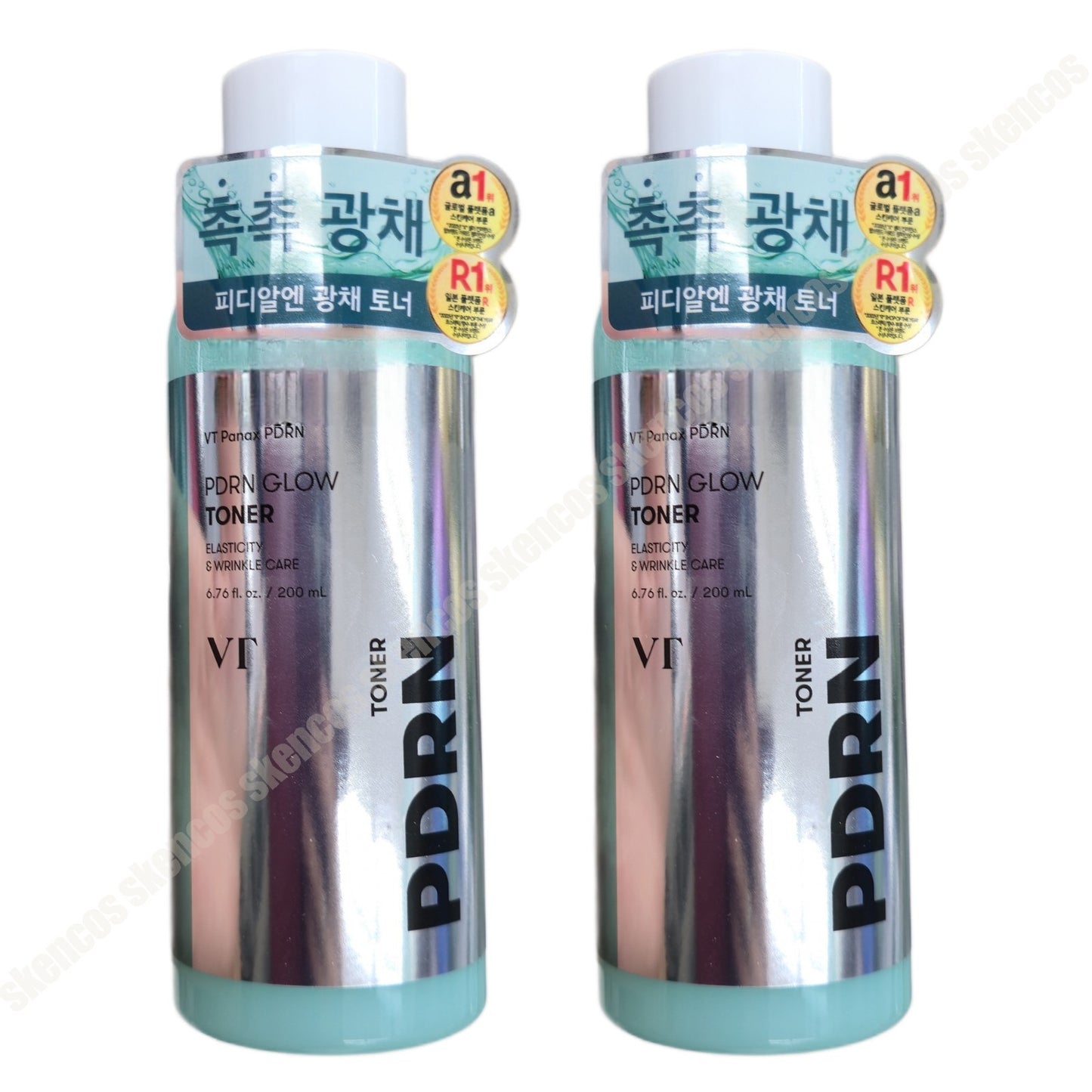 2EA-VT PDRN Glow Toner 200mlx2/13.5 fl.oz.-Elasticity-Daily Care-Glow-Luminous
