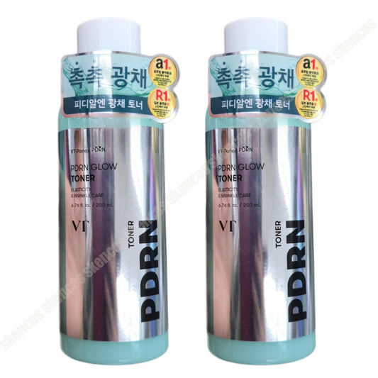 VT PDRN Glow Toner 200ml+Lip Plumper [01 MILKY BLUR] -Glow-Luminous