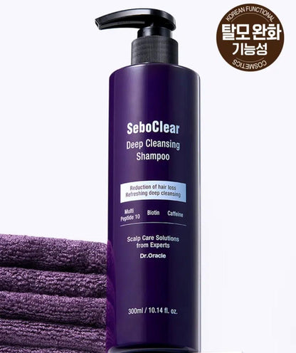 SeboClear Deep Cleansing Shampoo- Hair Loss-Scalp Tonic