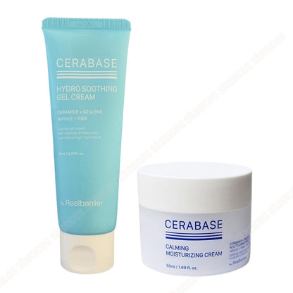 1+1 By Real Barrier: CeraBase Moisturizing Calming Gel Cream-Redness-Oily Skin