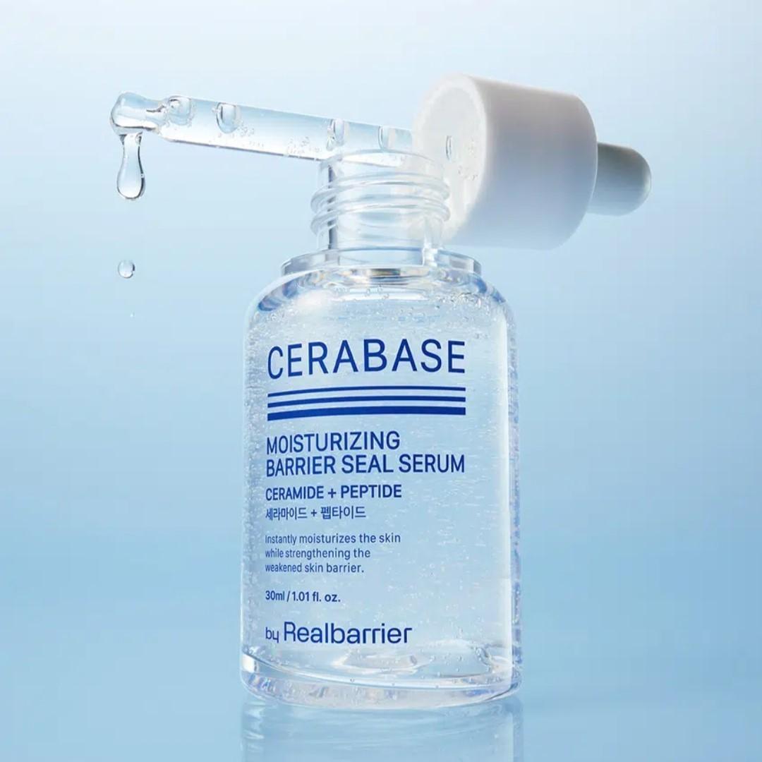 By Real Barrier: CeraBase Barrier Repair Serum + Calming Moisturizing Cream