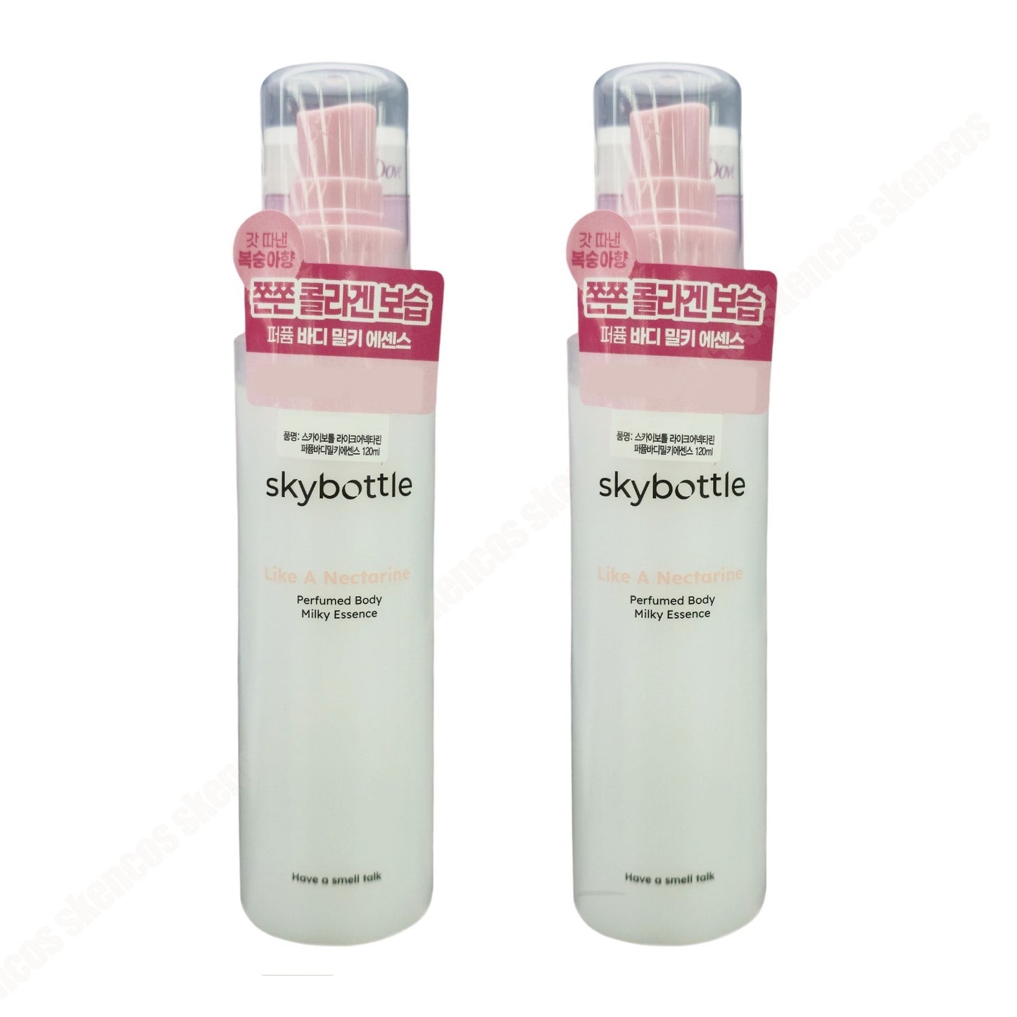 1+1 skybottle Perfumed Body Sherbet-Peach-Mist Essence-Elasticity-Moisture-Spray