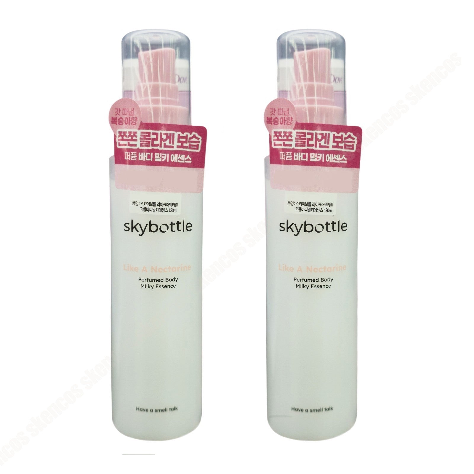 1+1 skybottle Perfumed Body Sherbet-Peach-Mist Essence-Elasticity-Moisture-Spray