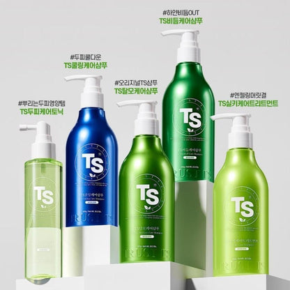 Shampooing TS Dandruff Care-Démangeaisons du cuir chevelu-Matériau...