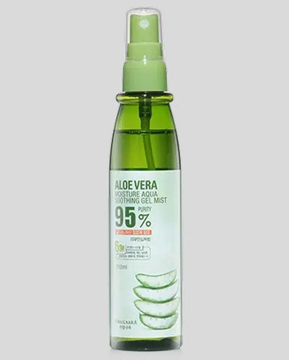 3EA-Kwailnara Aloe Vera Moisture Aqua Soothing Gel Mist-Face, Hair, Body Dryness