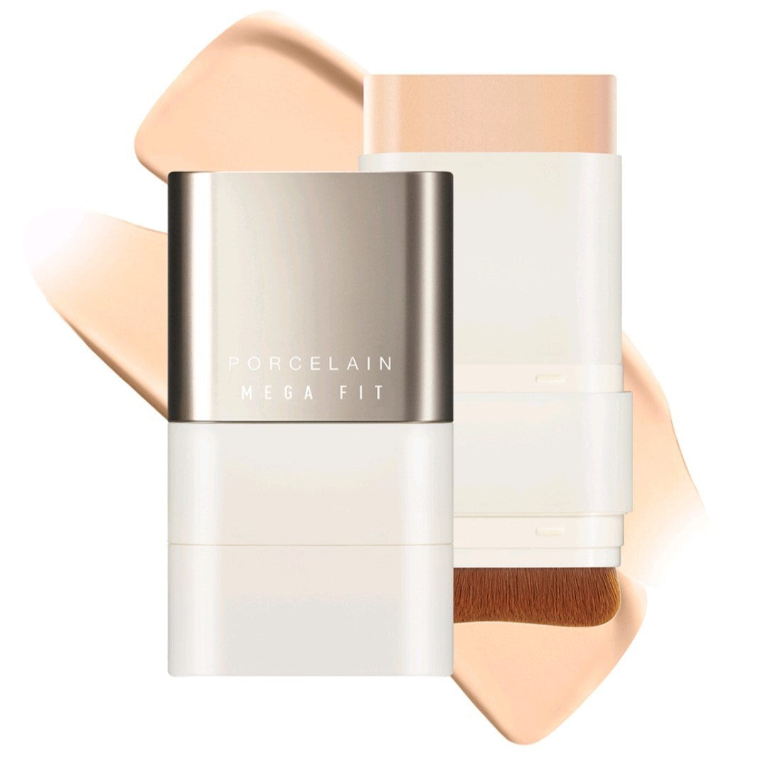 Chosungah TM Megafit Stick Foundation Porcelain 00 Ivory 16g / M Brush