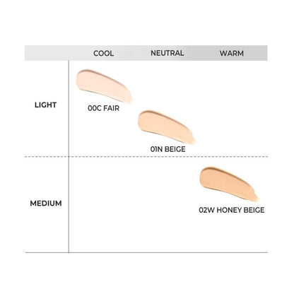 Chosungah TM Megafit Stick Foundation Porcelain 00 Ivory 16g / M Brush