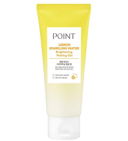 POINT Lemon Sparkling Water Perfect Lip & Eye Makeup Remover+Peeling Gel