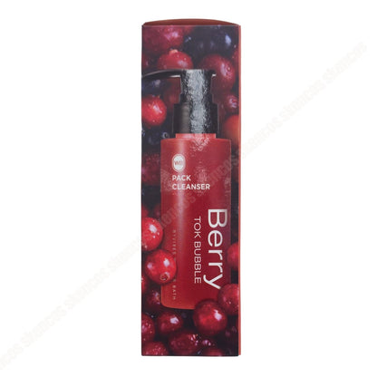 WONDER BATH Lemon/Berry/Apple Tok Bubble Pack Cleanser 100ml-Vegan-Sensitive