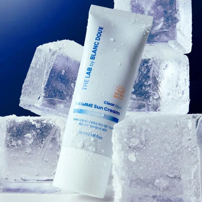 The LAB by Blanc Doux Clear Hyal Homme Sun Cream SPF 50+ / PA++++-Men-Matte