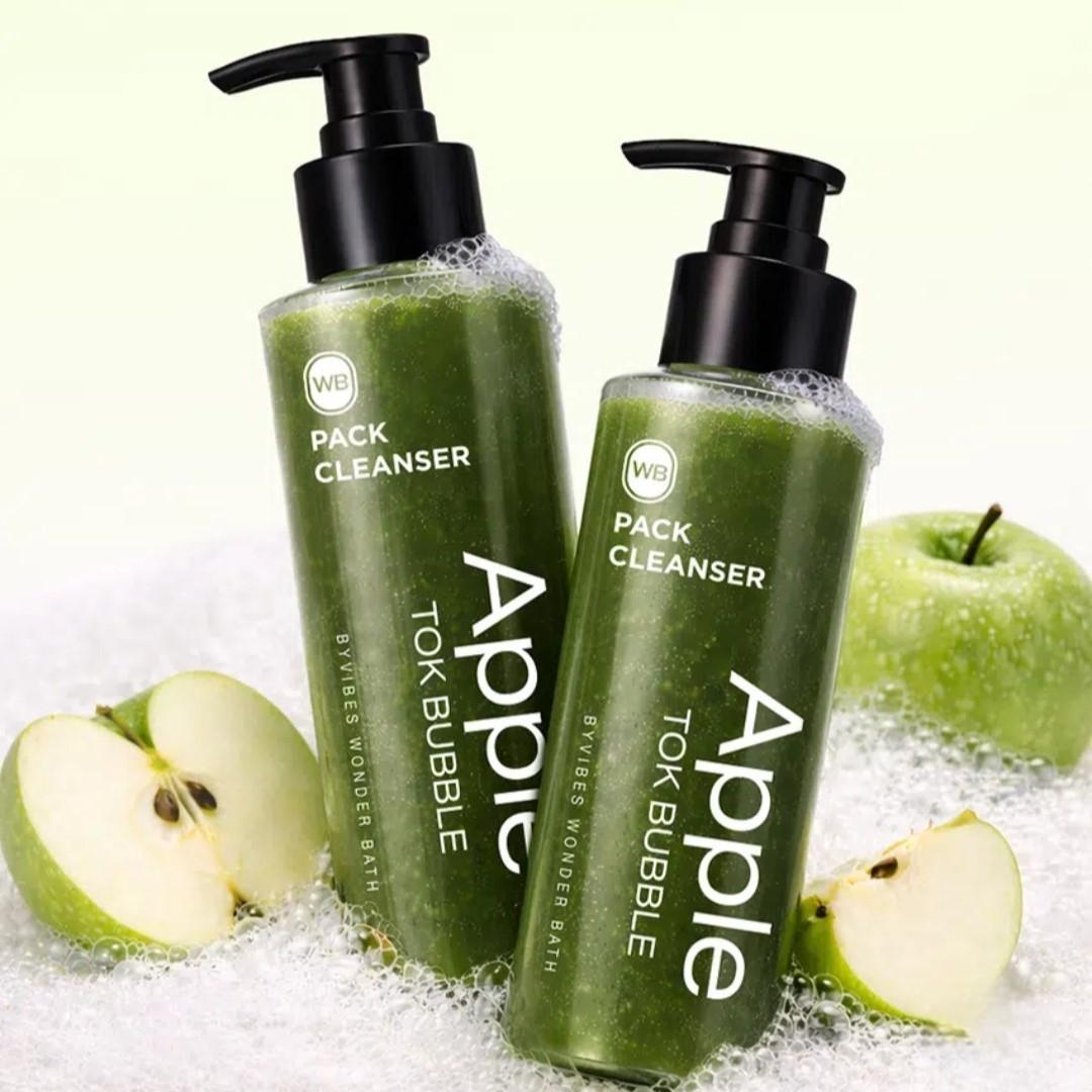 2EA -WONDER BATH Berry Tok Bubble Pack Cleanser 100ml-Vegan-Sensitive-Pore Clean