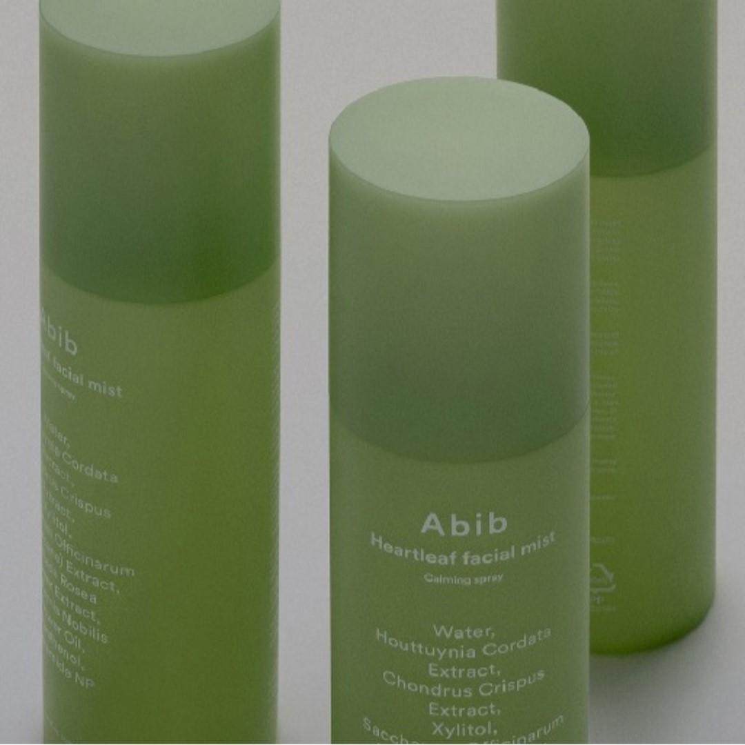 Abib Heartleaf Facial Mist Calming Spray 5 fl.oz.+Refill Set- Calming-Sensitive