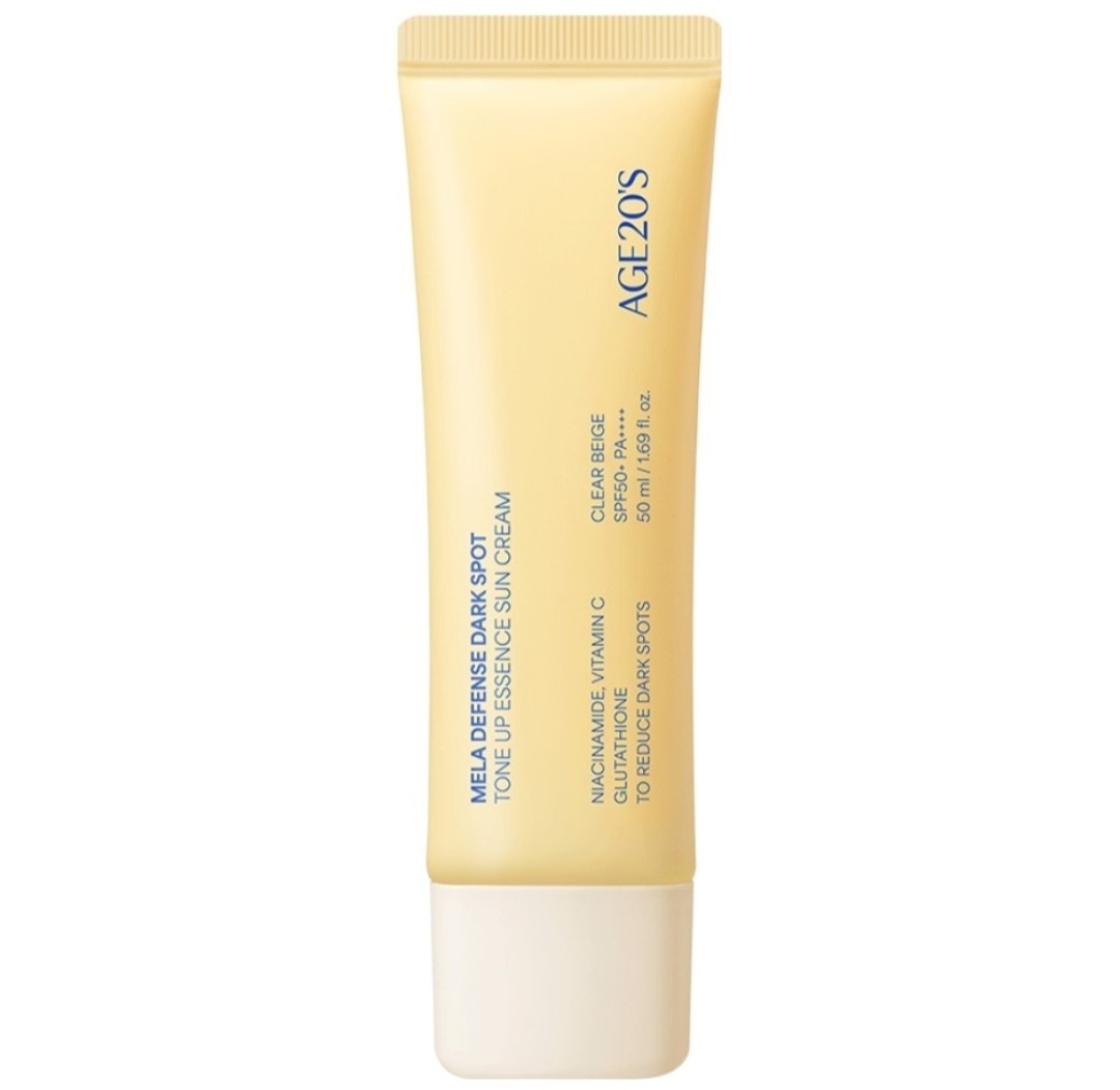 AGE20’S Mela Defense Dark Spot Tone Up Essence Sun Cream SPF50+ / PA++++
