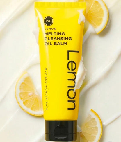 WONDER BATH Lemon Pure Lip & Eye Remover 250ml + Melting Cleansing Oil Balm 60g