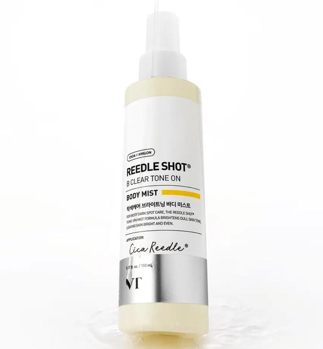 VT Reedle Shot B Clear Tone on Body Lotion + Mist Set -Pigmentation -ACNE-Sebum