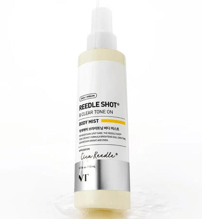 VT Reedle Shot B Clear Tone on Body Lotion + Mist Set -Pigmentation -ACNE-Sebum