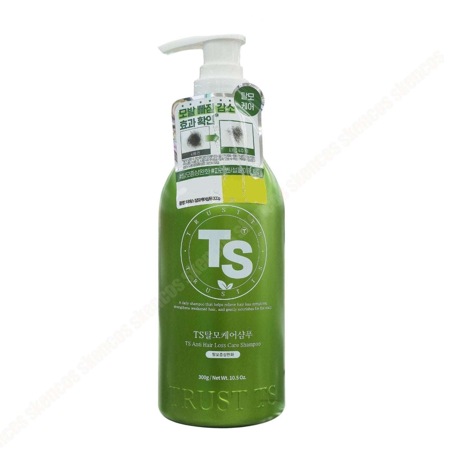 TS Anti-Hair Loss Shampoo-Scalp itchiness-Korean material-11 Free-Floral Musk