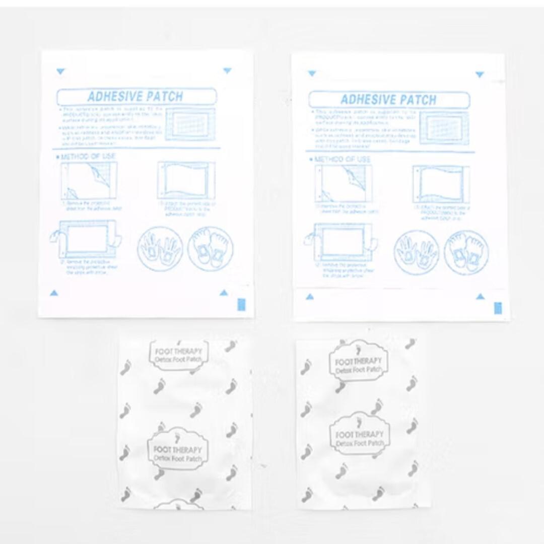 5 Pouch/Therapy Foot Patch Jasmine 4gx2/Absorb sweat and waste/Korea/6 hrs/Sap