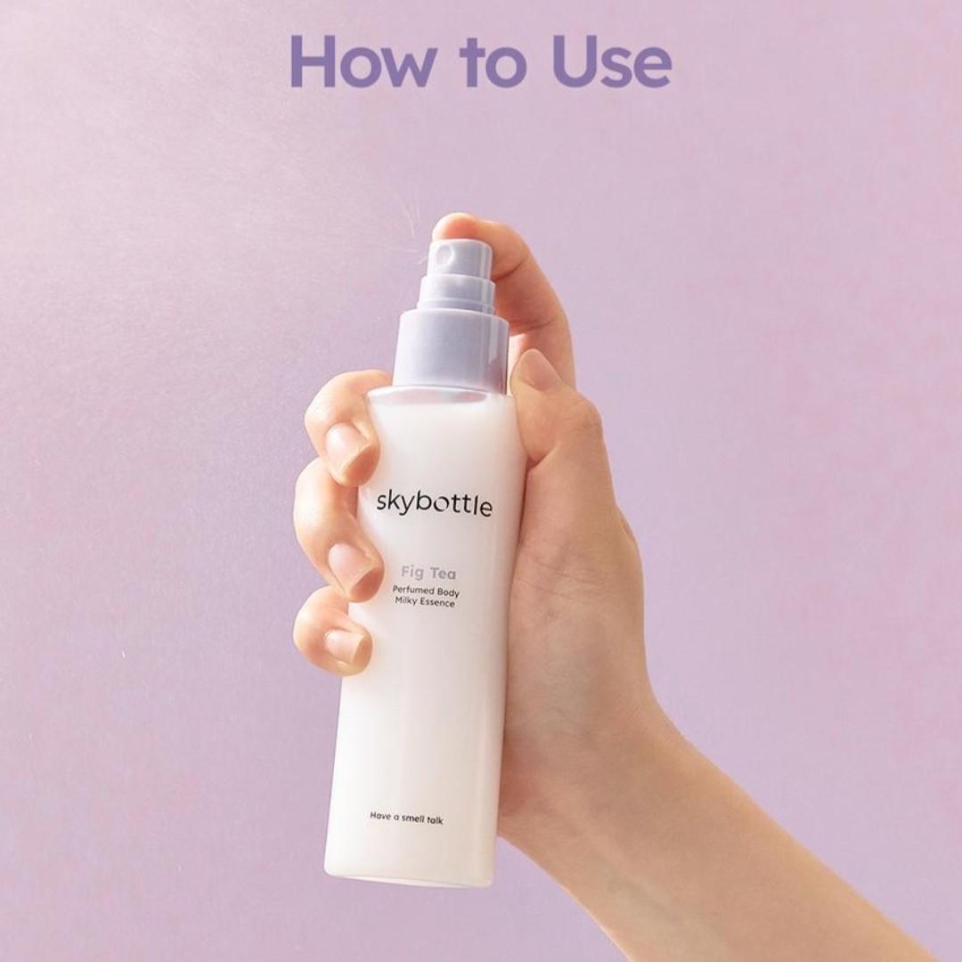skybottle Fig Tea Perfumed Body Deep Spread (Cream) +Milky Essence Mist
