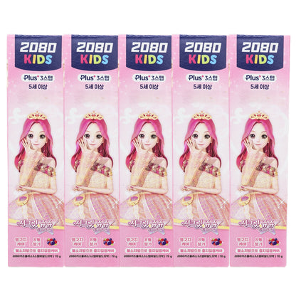 5EA / Aekyung 2080 Kids 3-Step Secret Juju Toothpaste (70 g / 2.46 oz) - Ages 5+