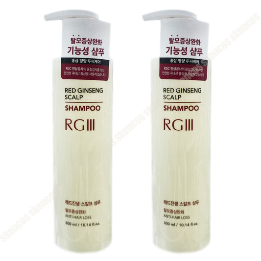 2EA-RGIII Red Ginseng Scalp Scaler Shampoo 300ml/Hair Loss/Dead Cells/14 Free