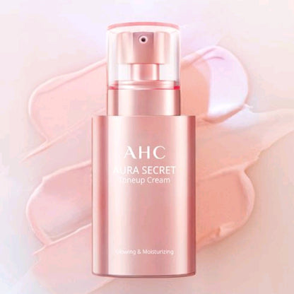 (1+1)AHC Aura Secret Tone Up Cream 50ml x 2EA(100ml)/Best Selling /Kbeauty/Korea